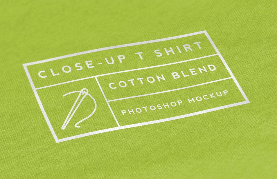 Close-Up T Shirt Mockup