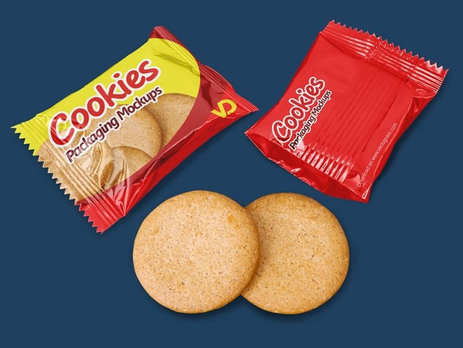 Cookies Packaging Mockups