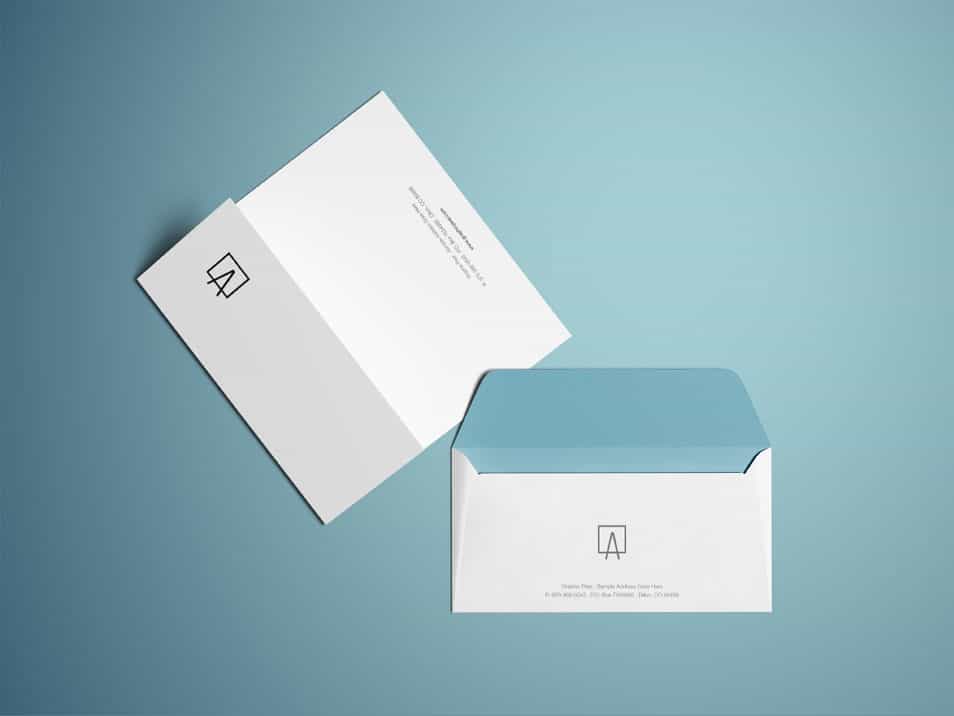 Envelope & Letterhead Mockup