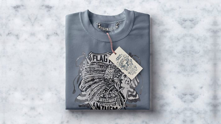 Folded PSD Sweatshirt Mockup