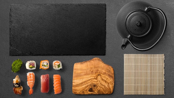 Food Scene Creator Items, Sign and Device Mockups & Displacement Maps