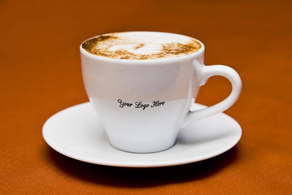 Free Coffee Cup Logo Mockup
