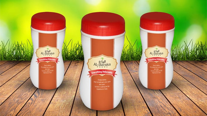 Free Plastic Bottle Jar Mock-up PSD