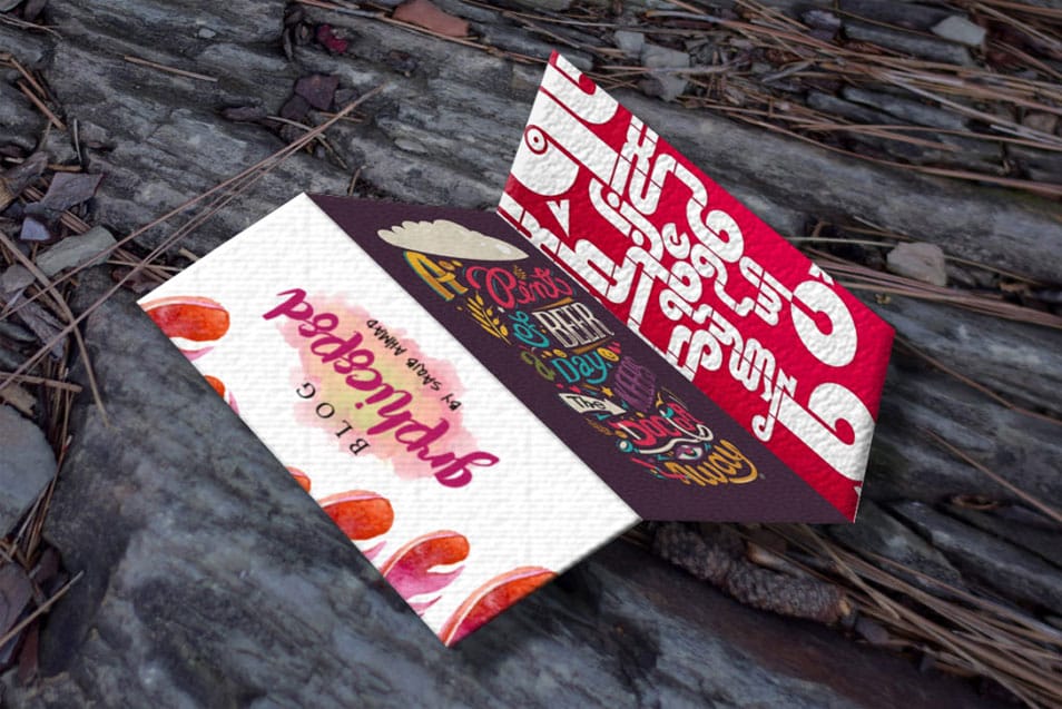 Free Tri Fold Brochure Mockup PSD