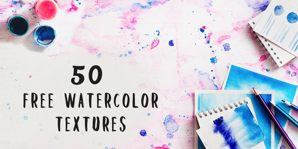 Free Vibrant Watercolor Textures