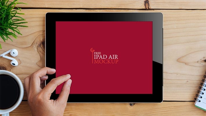 Free iPad Air Mockup