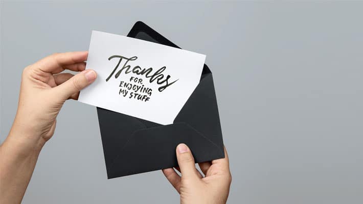 Greeting Card PSD MockUp