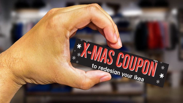 Hand Holding Coupon Free Mockup PSD