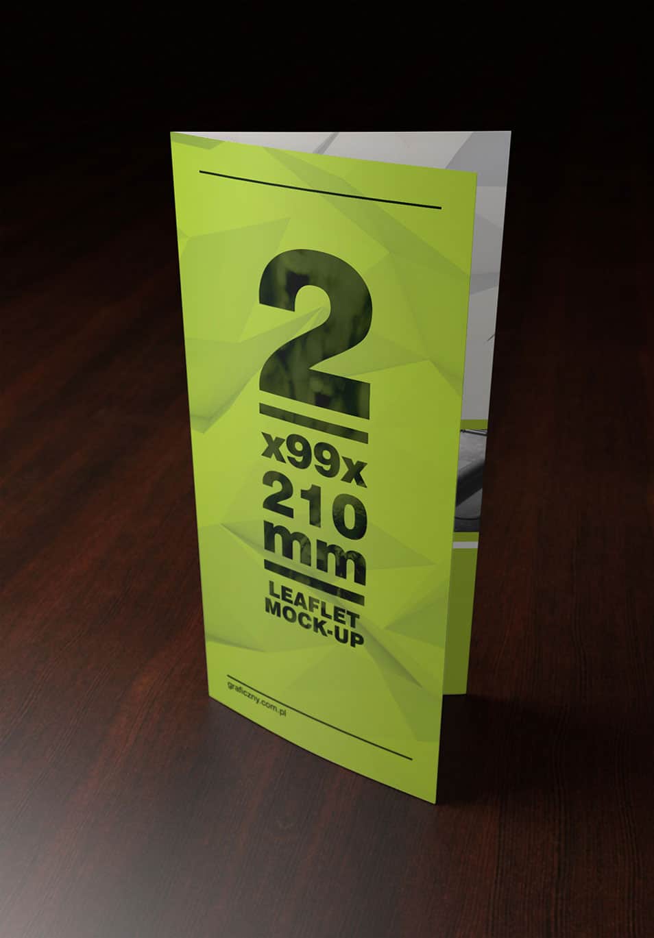 Leaflet Mockup Template