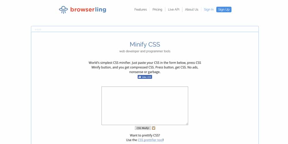20+ Most Amazing CSS Minifier Tools 6 Minify CSS