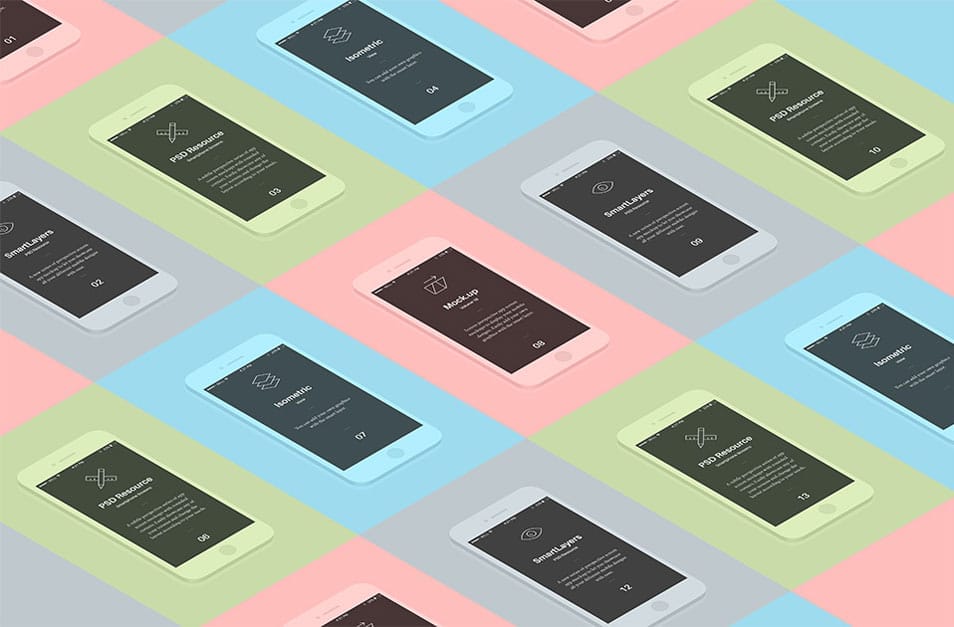 Perspective App Screens Mock-Up