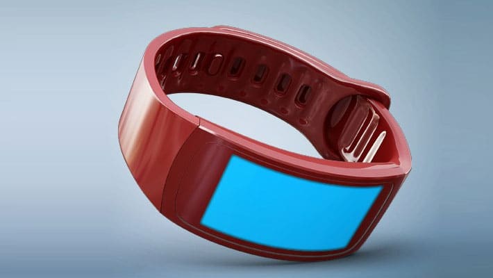 Samsung Watch Gear Fit 2 Mockup