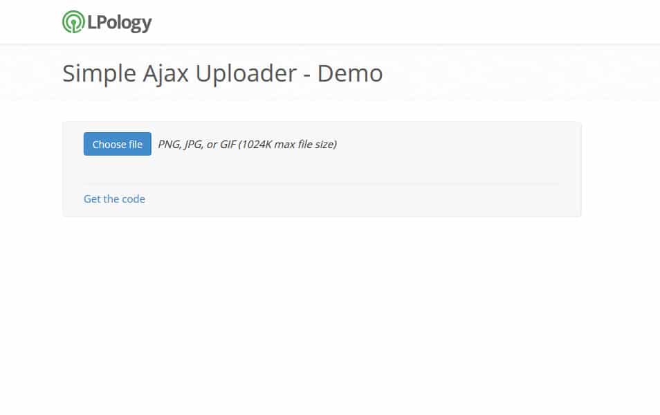 Simple Ajax Uploader - JavaScript File Upload Library