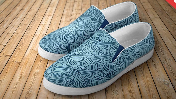 Slip-on Shoes Free PSD Mockups