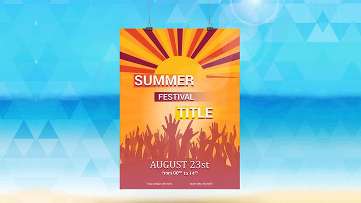 Summer Festival Flyer