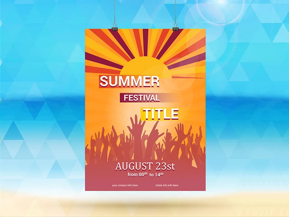 Summer Festival Flyer