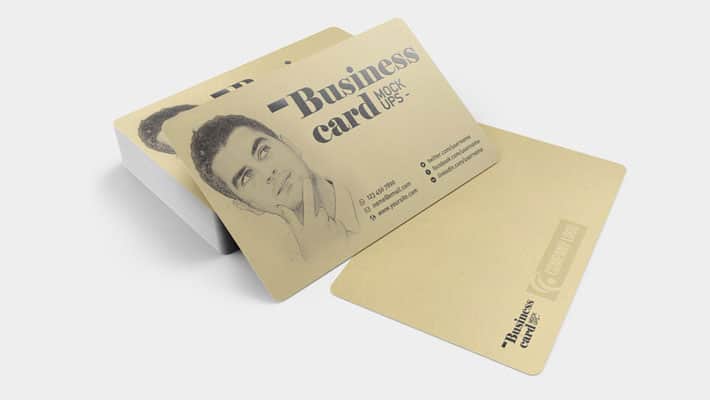 Various Business Card Mockups