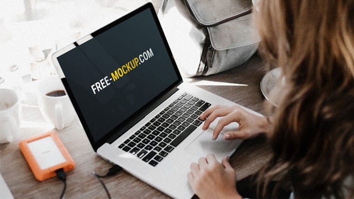 Workspace MacBook Mockup