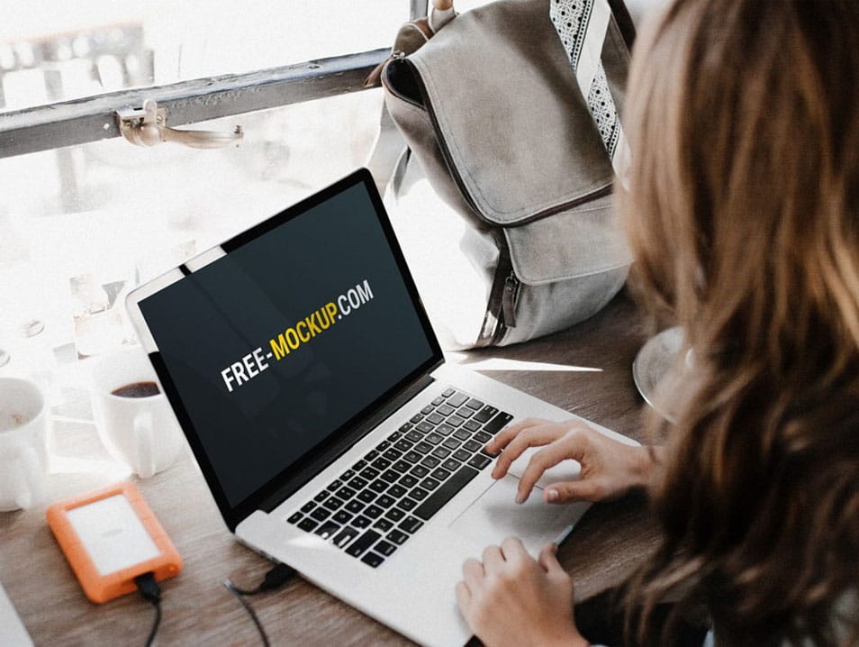 Workspace MacBook Mockup