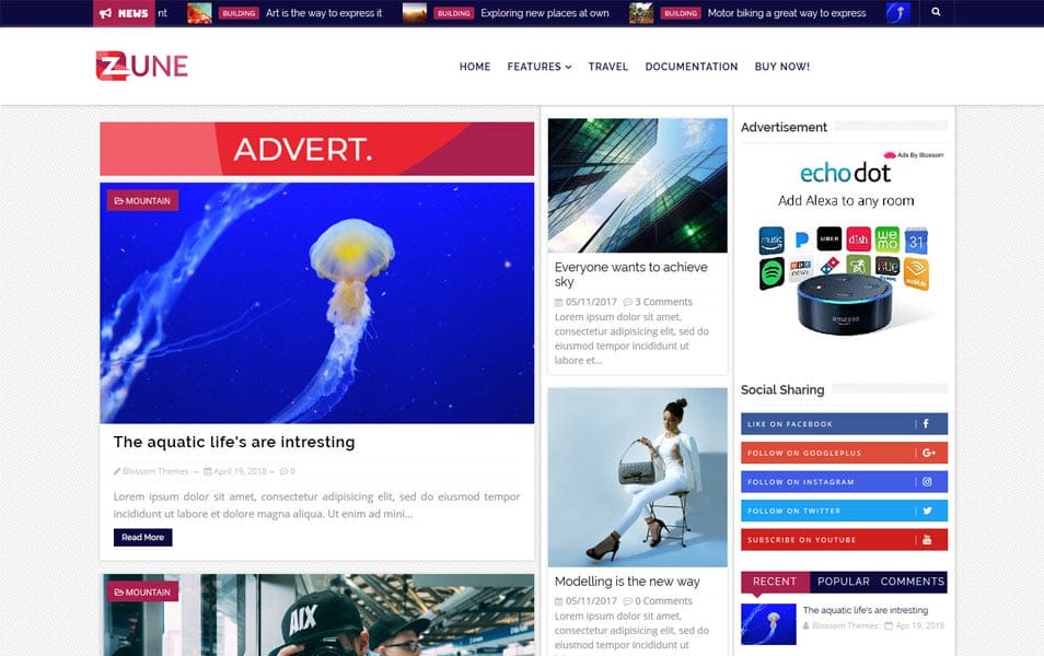 300+ Best Free Responsive Blogger Templates 2022 » CSS Author