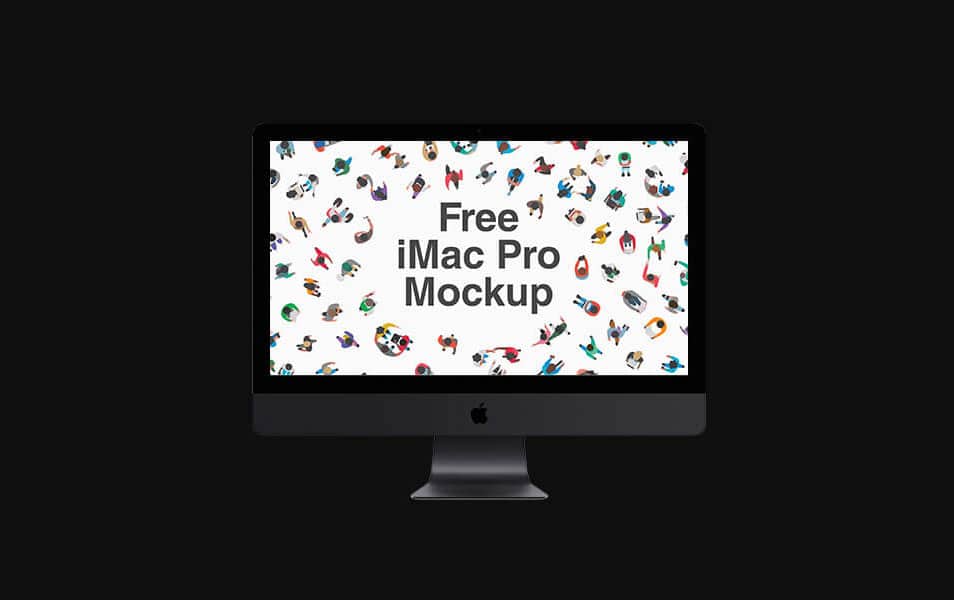 iMac Pro Mockup PSD