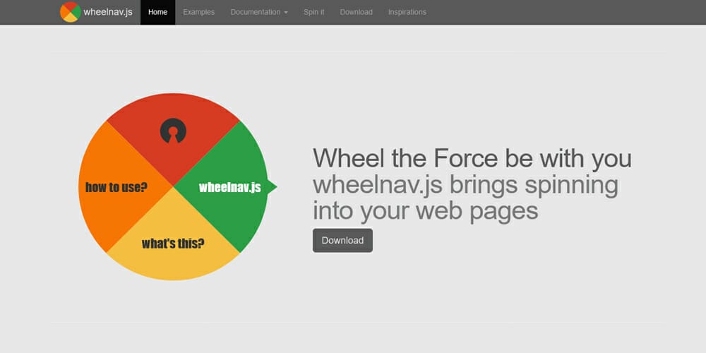 Amazing SVG Animation Tools and Libraries 22 wheelnavjs