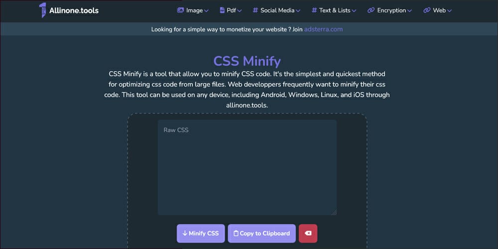 20+ Most Amazing CSS Minifier Tools » CSS Author