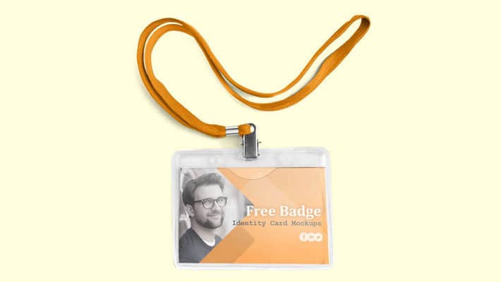 Badge Identity Card Mockups