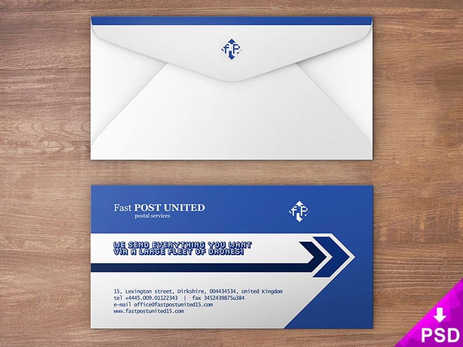 Envelope Design Mock-up