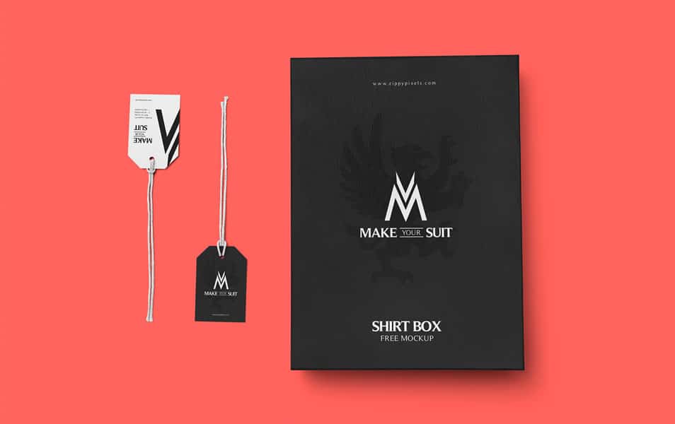 Free Customizable Product Packaging Mockup