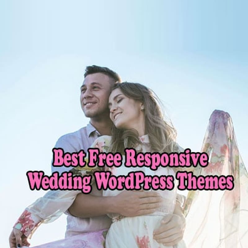 20+ Best Free Responsive Wedding WordPress Themes 2023