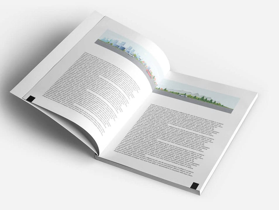 Book or Magazine Mockup