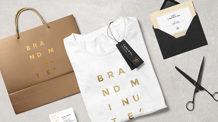 Brandminute – Free MockUp Scene