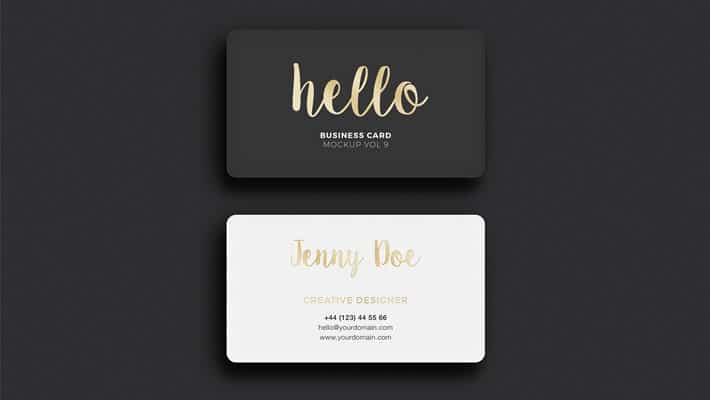 Business Card Mockup