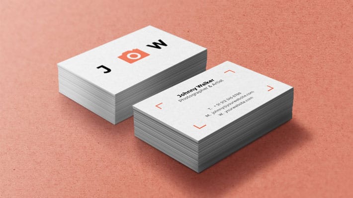 Business Cards Mockup PSD
