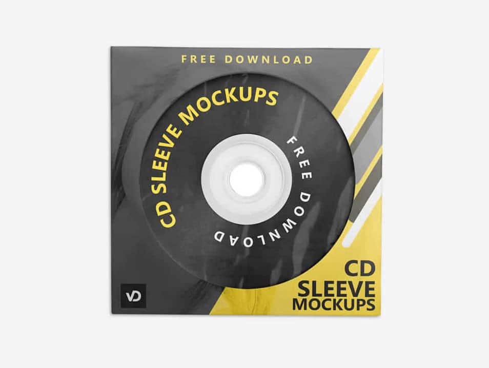CD Sleeve Mockups