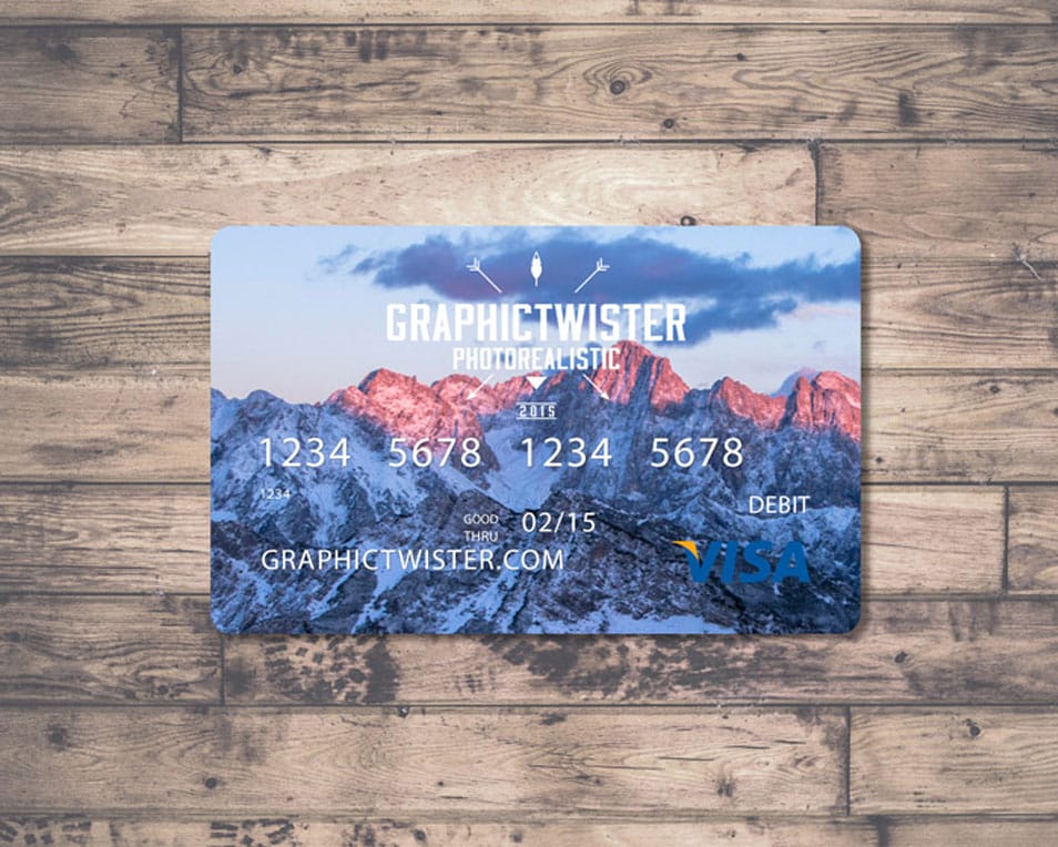 Credit Card Mockup