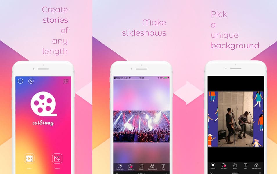CutStory for Instagram Stories