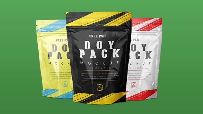 Doypack Pouch Mock Up