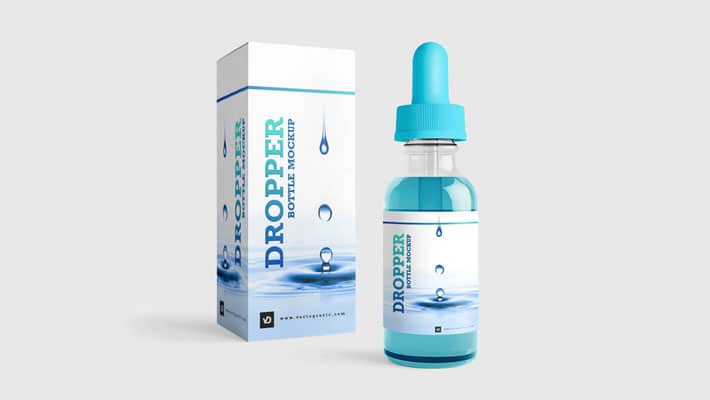 Dropper Bottle Mockup