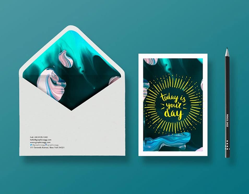 Envelope Branding Presentation Mockup