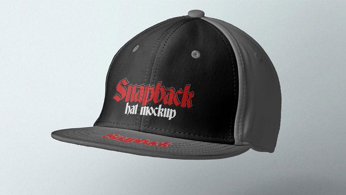 Free Attractive Snapback Mockup