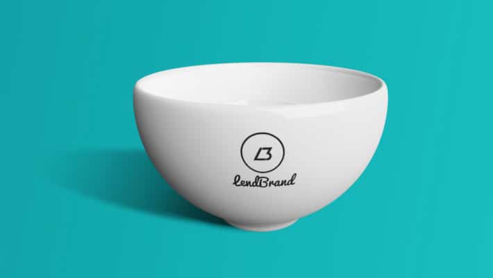 Free Bowl Logo Mockup