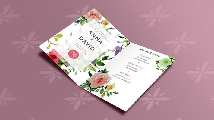 Free Classic Invitation Card Mockup
