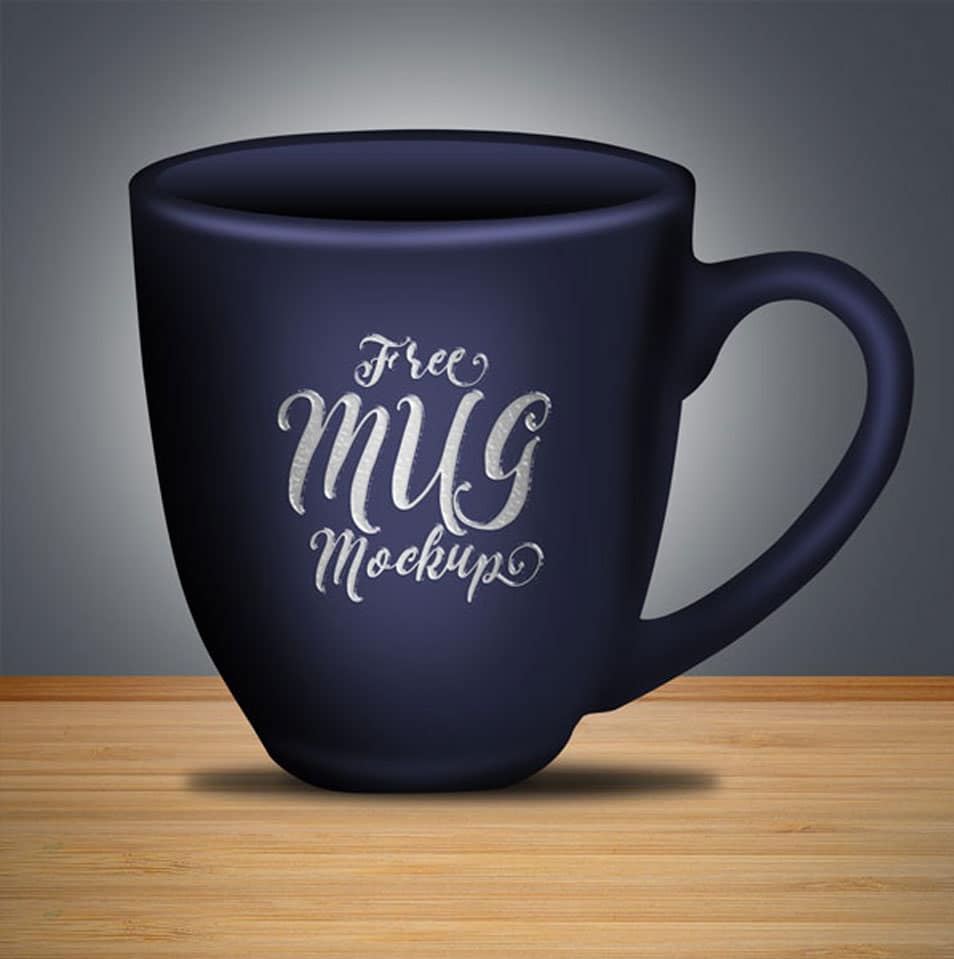 Free Coffee Mug Mock-up PSD