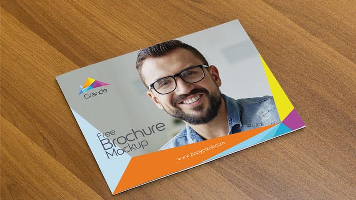 Free Landscape Brochure Mock Up