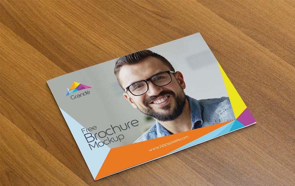 Free Landscape Brochure Mock Up