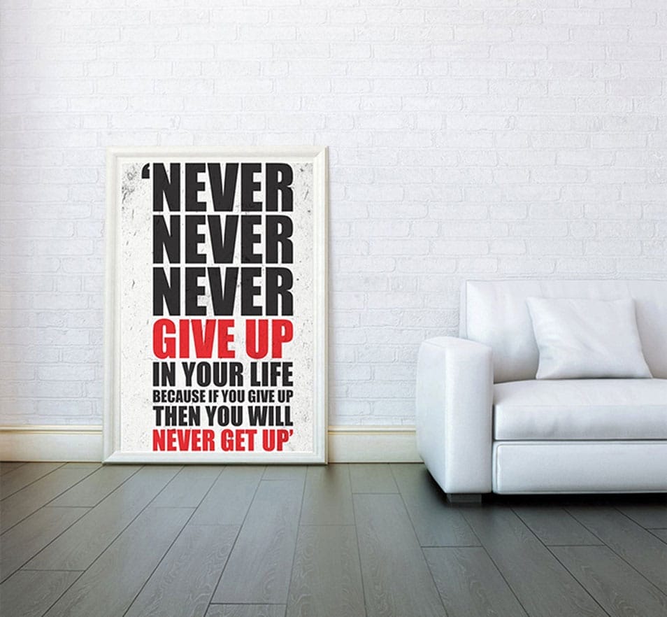 Free PSD Poster Mockup