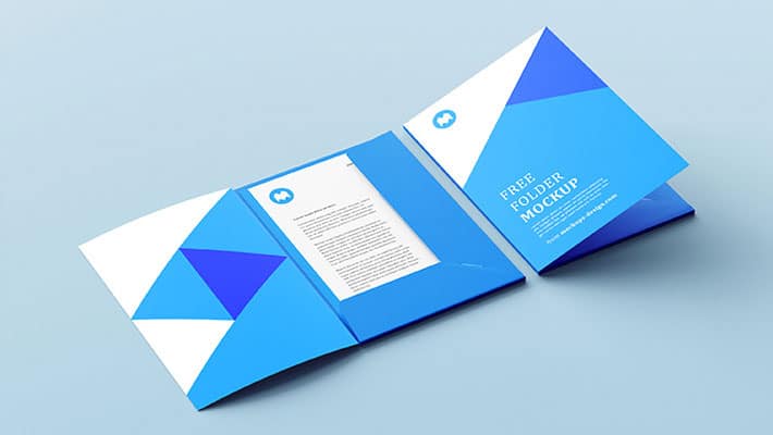 Free Folder Mockup