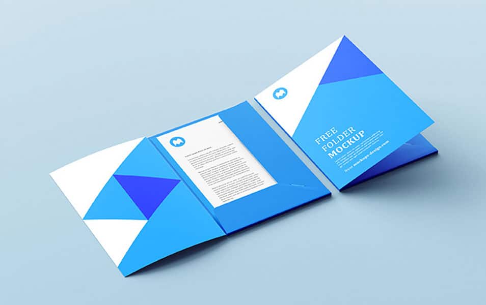 Free Folder Mockup